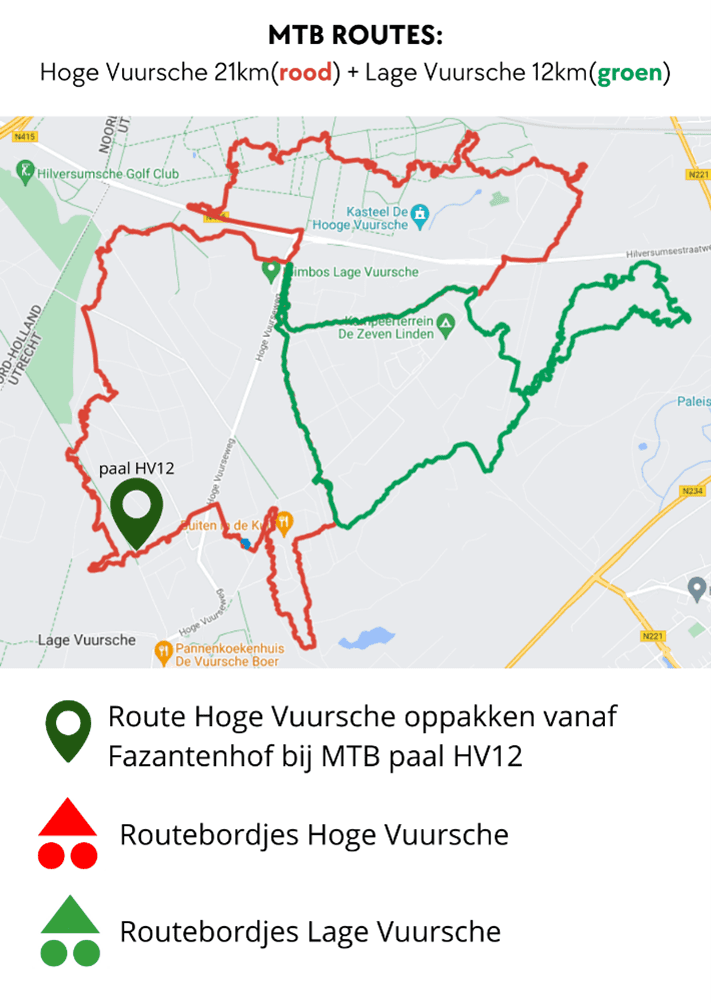 fiets- en wandelroutekaart van provincie utrecht