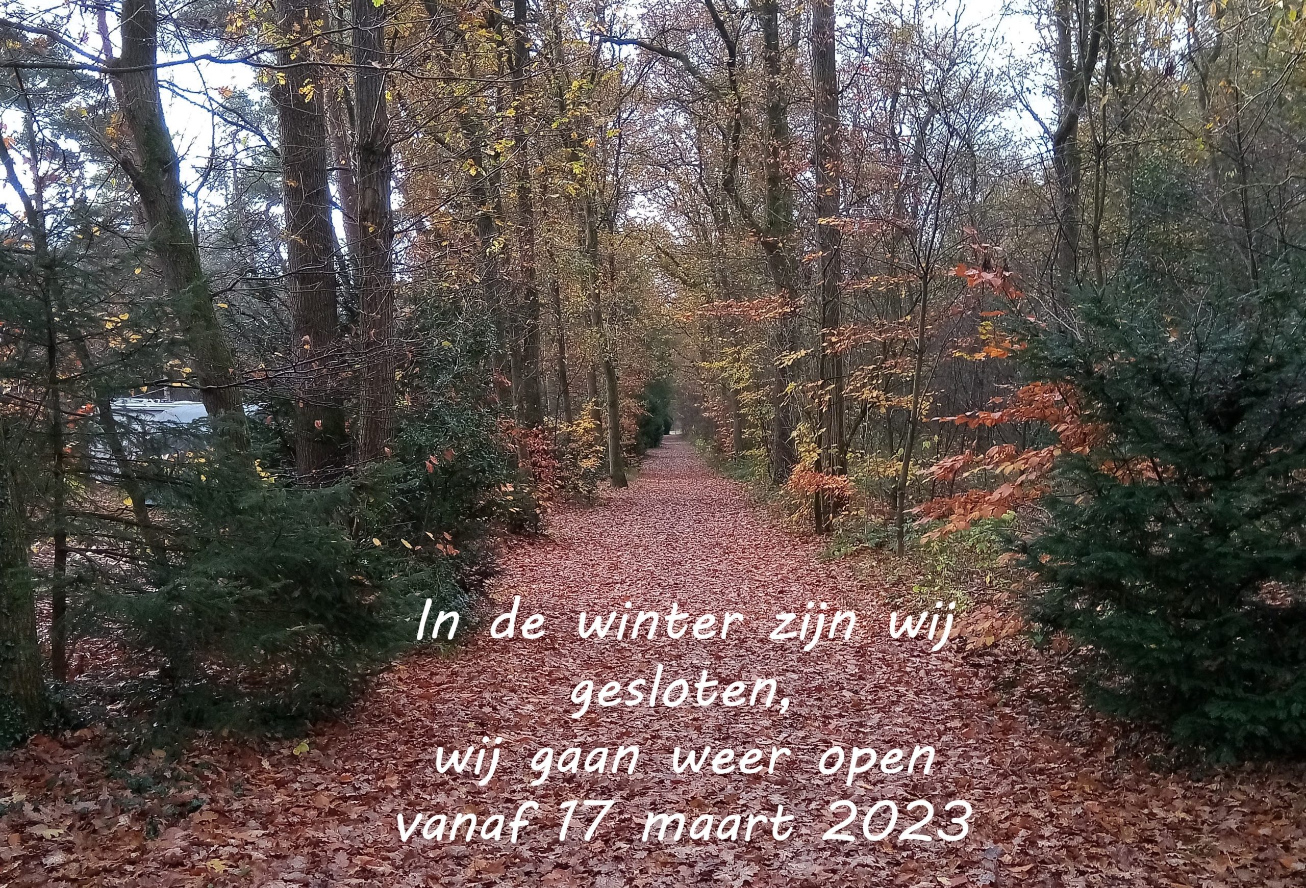 Herfst op het pad - Gesloten tot ... 2023_kleiner