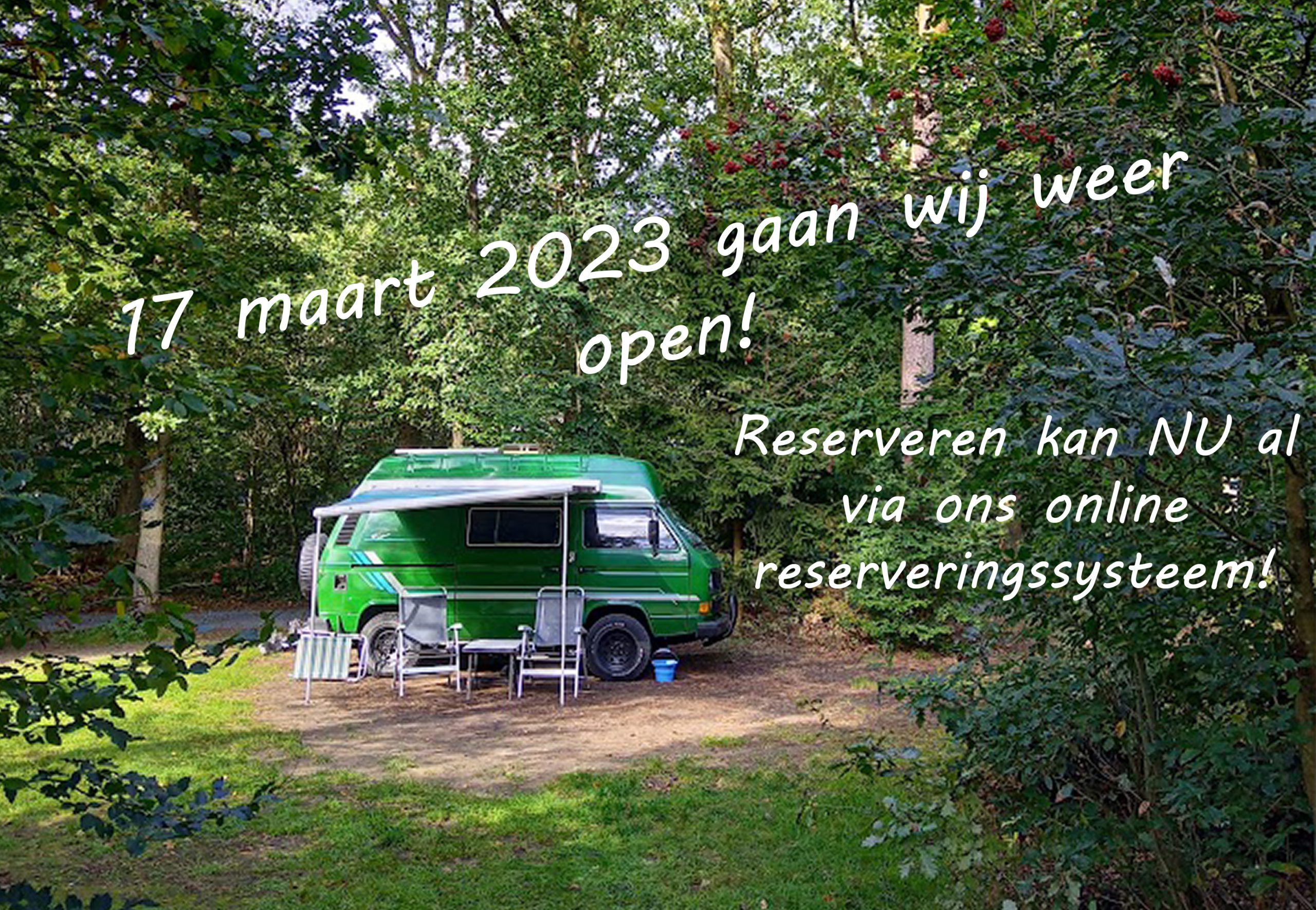 Lente - we gaan weer open 2023